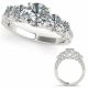 2 Carat G-H Diamond Antique And Precious Bridal Promise Ring 14K Gold