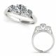 1.25 Carat G-H Diamond Antique Lovely Classy Engagement Ring 14K Gold