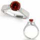 Red Diamond Remounts Bridal Any Shape Women Ring 14K Gold